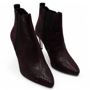 DKNY Women S Alani Booties Red Size 9